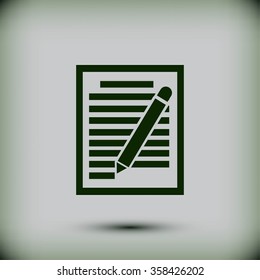 paper vector icon