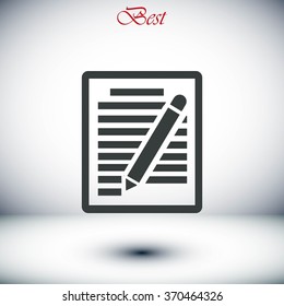 paper vector icon