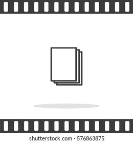 Paper Vector Icon.