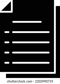 Icono de vector de papel. Se puede usar para imprimir, móviles y aplicaciones web.
