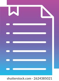 Icono de Vector de papel. Se puede utilizar para aplicaciones de impresión, móviles y de Web.