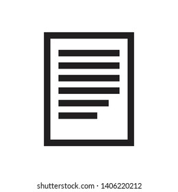 Paper Vector Icon Illustration Eps10