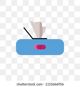Paper vector icon isolated on transparent background, Paper logo concept