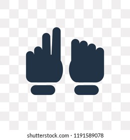 Paper vector icon isolated on transparent background, Paper transparency concept can be used web and mobile