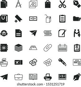 paper vector icon set such as: pure paper, block, personal, checkmark, insect, portfolio, address, vacancy, piece, freedom, rich, woman bag, surface, trip, ticket, wall, diagram, members, support