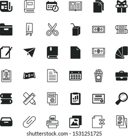 paper vector icon set such as: mail, deed, paperclip, reader, hairdresser's tool, cartoon, doc, energy, useful, info, house, risk, hot, meal, test, water, sample, charts, pictures, editing