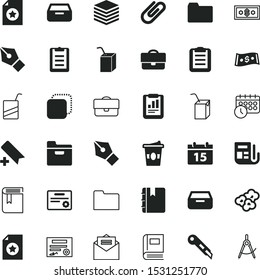 paper vector icon set such as: corn, cut, market, press, espresso, striped, financial condition, movie, collection, sales, kefir, graph, packaging, write, cup, reports, weeks, gift, coffee, add
