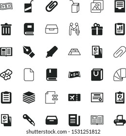 paper vector icon set such as: photo, exchange, shopping, danger, greeting, bribe, blade, save, tile, form, diploma, categorize, contract, yellow, cutter, construction, fashion, cartoon, support