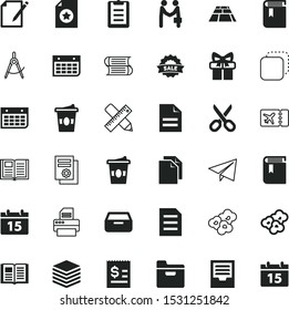 paper vector icon set such as: filled, choice, publication, airport, piece, lead, percent, professional, test, editable, details, promotion, insect, checkmark, idea, shopping, online, template