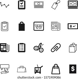 paper vector icon set such as: paperclip, happy, moon, beautiful, steel, document, attach, trade, birthday, 10, parcel, broom, star, house, note, scissors, electric, board, banking, logistic, pen