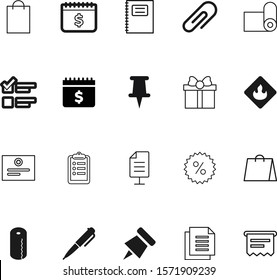 paper vector icon set such as: bulletin, elegant, bathroom, bow, slot, ornament, percent, christmas, flexibility, token, parcel, award, computer, eco, holiday, tick, yellow, contract, documents