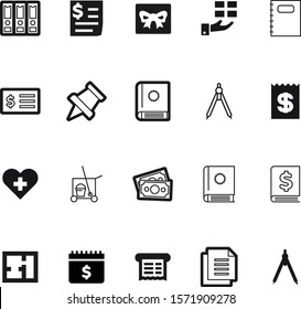 paper vector icon set such as: internet, apartment, reports, corporate, binders, delivery, list, duster, room, style, storage, paperwork, construction, memo, architectural, push, bulletin, greeting
