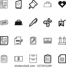 paper vector icon set such as: movie, scissors, shipping, internet, one, admission, ink, medicine, broom, inventory, carton, image, data, patient, cardboard, total, 3d, discount, napkin, archive
