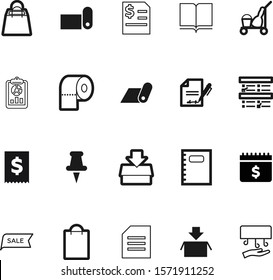 paper vector icon set such as: schedule, bath, calculator, texture, magazine, season, accounting, learning, silhouette, special, payment, industrial, textbook, hygiene, dryer, soft, advertising, pin
