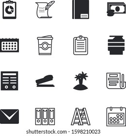 paper vector icon set such as: arrangement, rental, hebrew, latte, people, notebook, outdoor, laser, lawyer, card, copy, study, staple, palm, notepad, deadline, paperclip, paradise, espresso