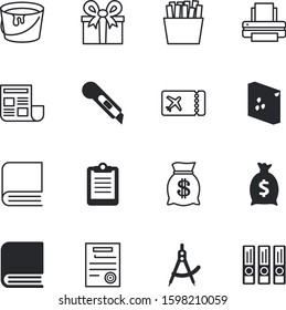 paper vector icon set such as: people, airline, admission, check, drafting, seal, text, razor, binders, job, innovation, deed, orange, steel, bread, approval, time, show, potato, bakery, clinic