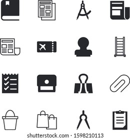 paper vector icon set such as: present, package, e-mail, visa, site, date, attachment, appliance, red, number, cover, diary, study, appointment, bookmark, xmas, heart, retail, lease, sale, attached
