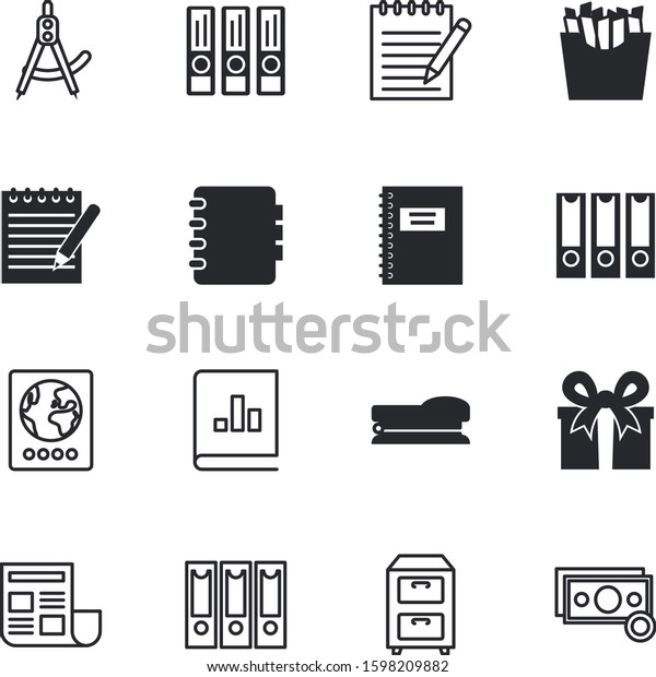 paper vector icon set such as: plastic, archive,
law, lease, calendar, payment, flight, identity, delicious,
restaurant, accounts, christmas, passport, application, currency,
drafting, message