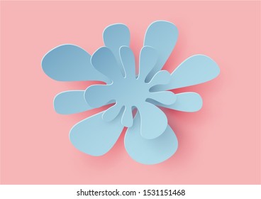 Paper water Vector art and illustration
