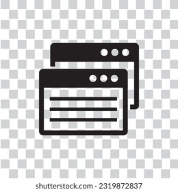 paper web icon , document icon