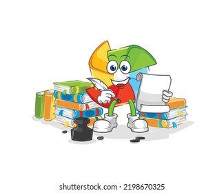 the paper windmill with duck buoy cartoon. cartoon mascot vector