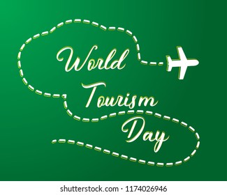 paper world tourism day tourism day illustration world tourism day vector design