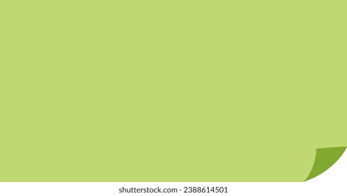 paper, yellow green, turn over, eye-catching image, background