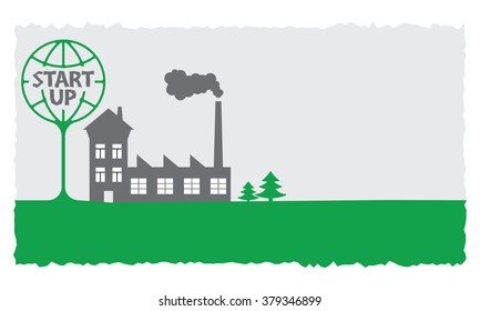 Paper for your text and start up icon