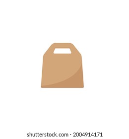 Paperbag Icon Vector Illustration Design Template  Web