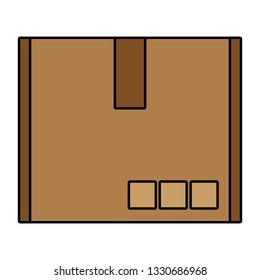 paperboard box cartoon