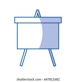paperboard Flipchart isolated icon