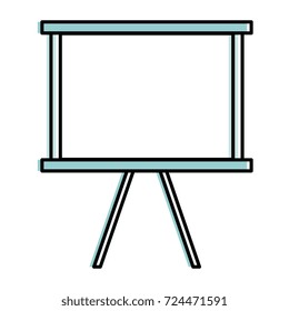 paperboard training isolated icon