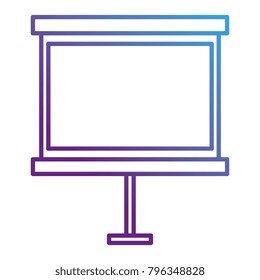 paperboard training isolated icon