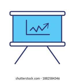 Papptraining mit Pfeilzeilenstil Vektorgrafik-Design