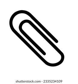 paperclip attachment icon vector design