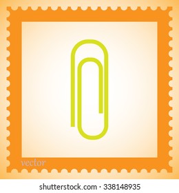 paperclip icon,