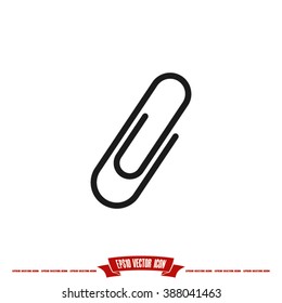 Paperclip Icon.