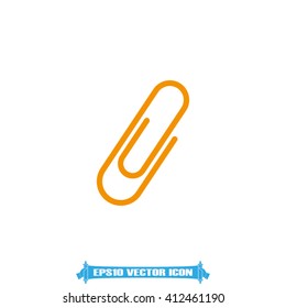 Paperclip Icon. 