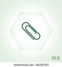 paperclip icon,