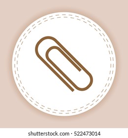 paperclip icon,