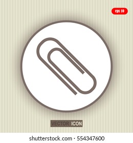 paperclip icon,