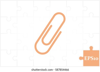 Paperclip Icon.