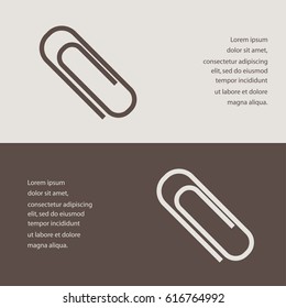 paperclip icon,