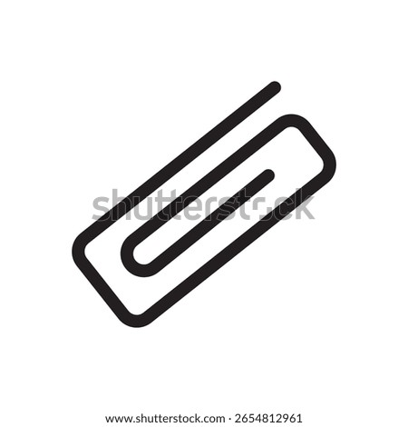Paperclip Icon for Business Document