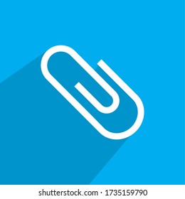 PAPERCLIP ICON , CLIP ICON VECTOR