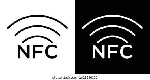 Paperclip icon concept stroke on white background