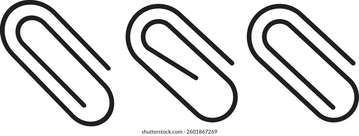 Paperclip Icon for Graphic Design Projects.