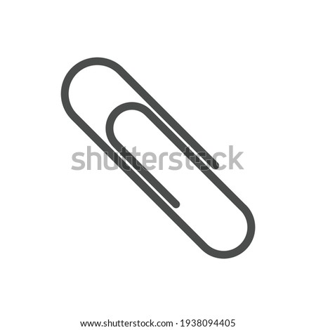 Paperclip Icon for Graphic Design Projects