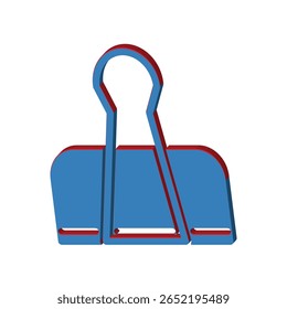 Icono de clip ilustración Plantilla de diseño de Vector 