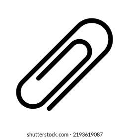 paperclip icon.  pin sign. vector illustration